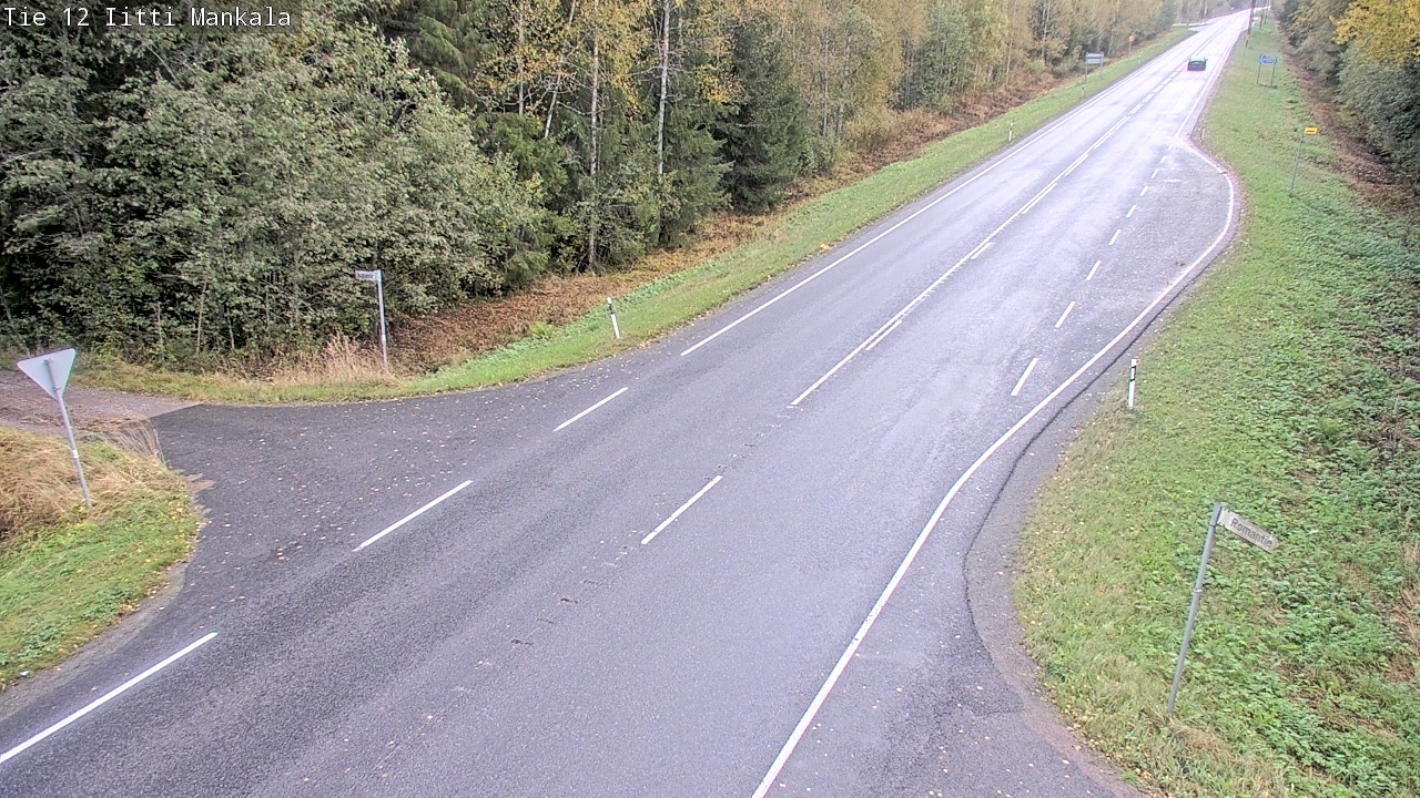 Weather Camera Image Road 12 Iitti, Mankala, Iitti, Päijät-Häme