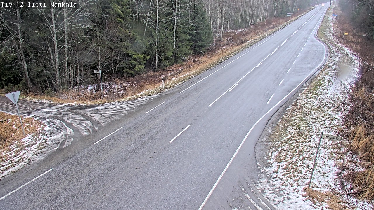 Weather Camera Image Road 12 Iitti, Mankala, Iitti, Päijät-Häme