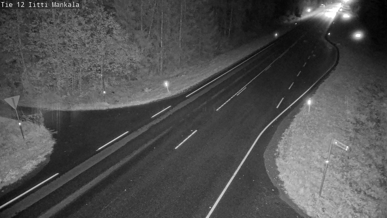 Weather Camera Image Road 12 Iitti, Mankala, Iitti, Päijät-Häme