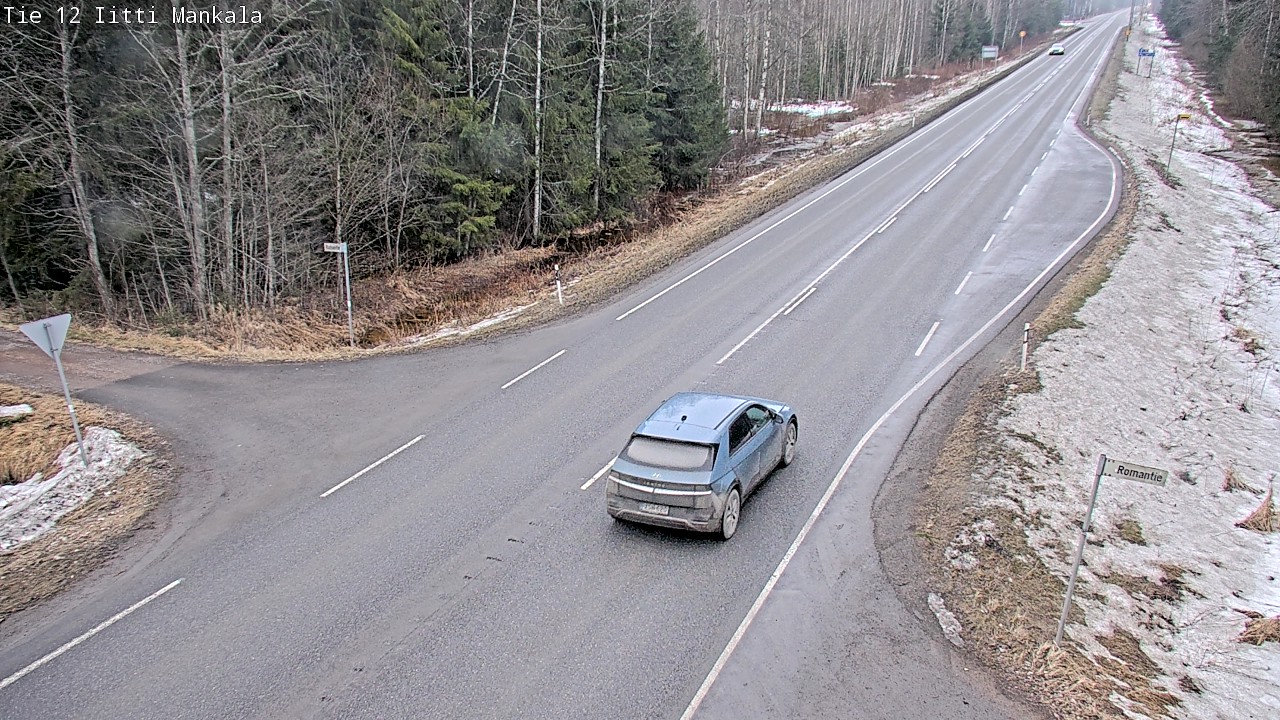 Weather Camera Image Road 12 Iitti, Mankala, Iitti, Päijät-Häme