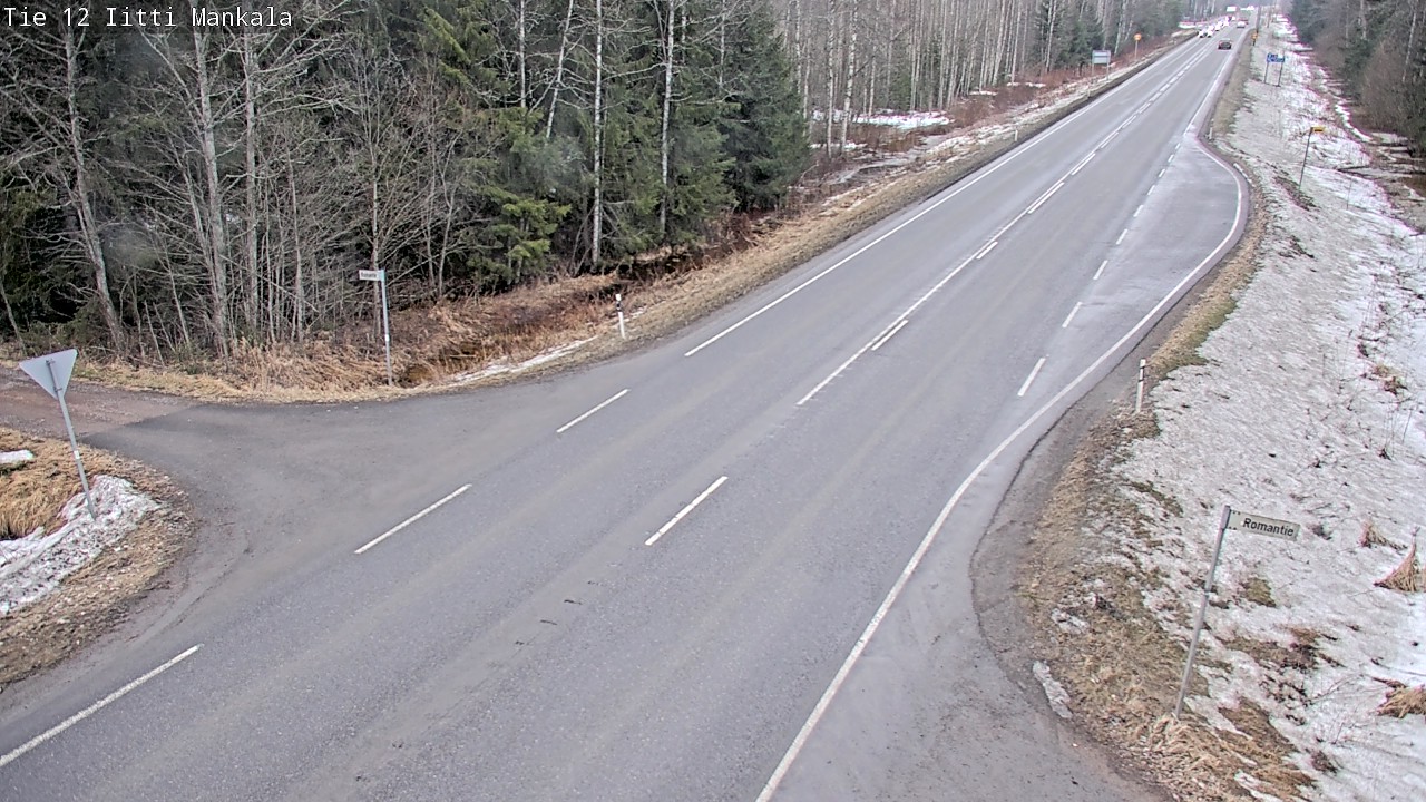 Weather Camera Image Väg 12 Itis, Mankala, Iitti, Päijät-Häme