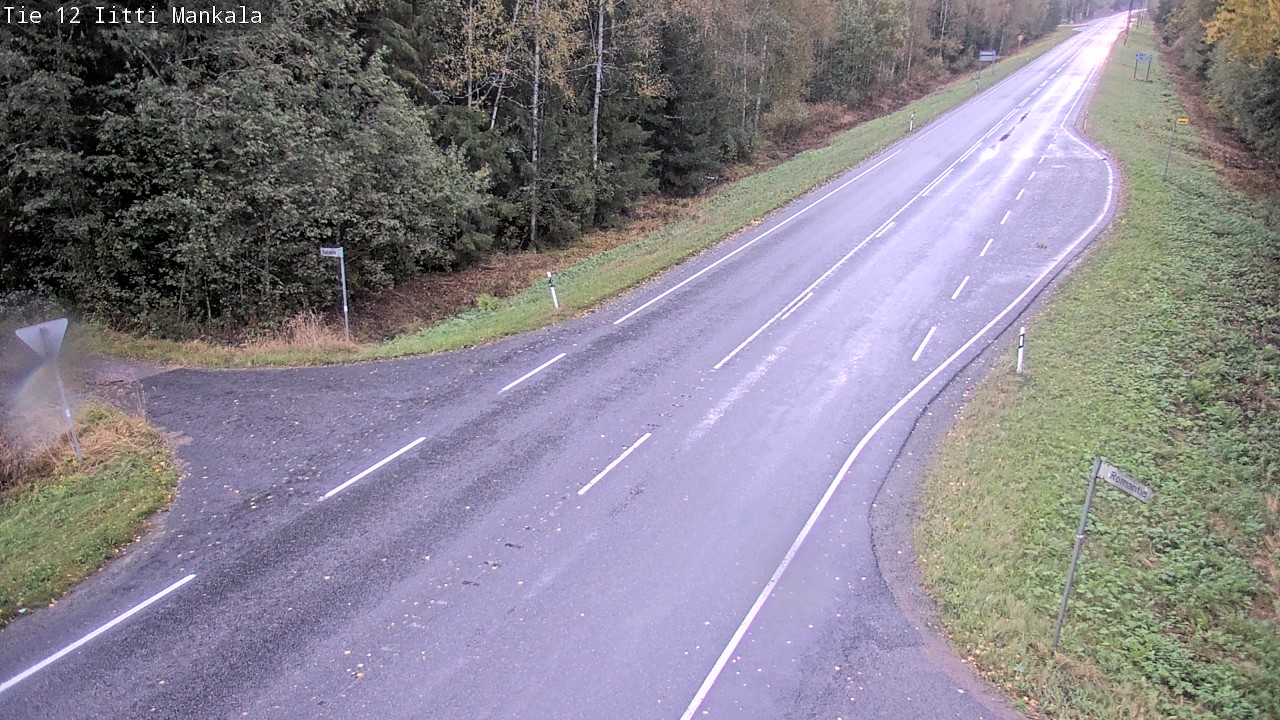Weather Camera Image Road 12 Iitti, Mankala, Iitti, Päijät-Häme