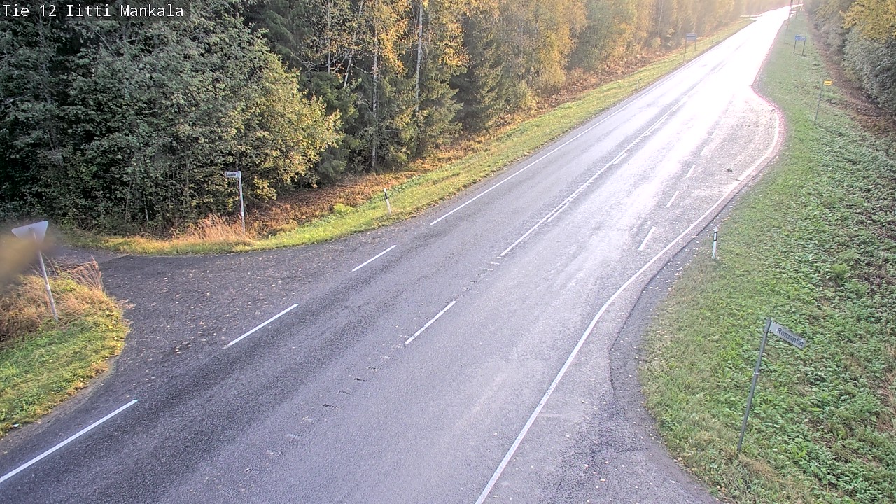 Weather Camera Image Väg 12 Itis, Mankala, Iitti, Päijät-Häme
