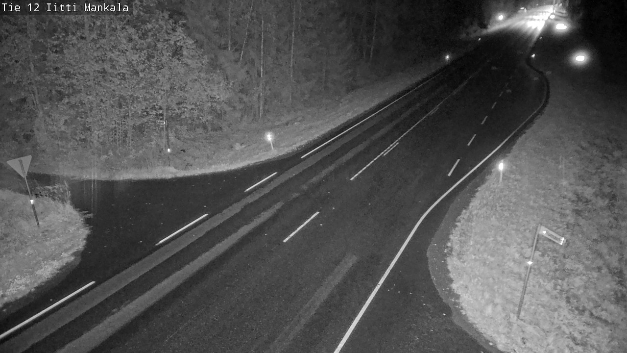 Weather Camera Image Road 12 Iitti, Mankala, Iitti, Päijät-Häme