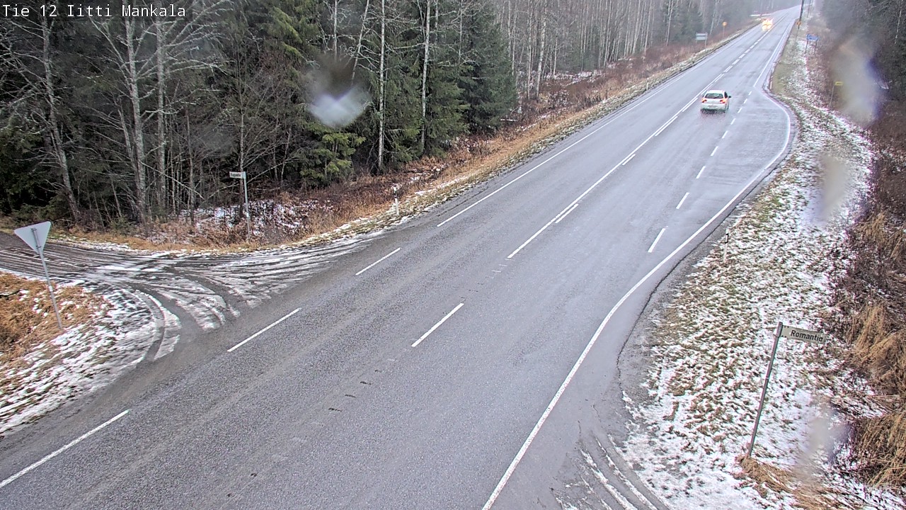 Weather Camera Image Road 12 Iitti, Mankala, Iitti, Päijät-Häme