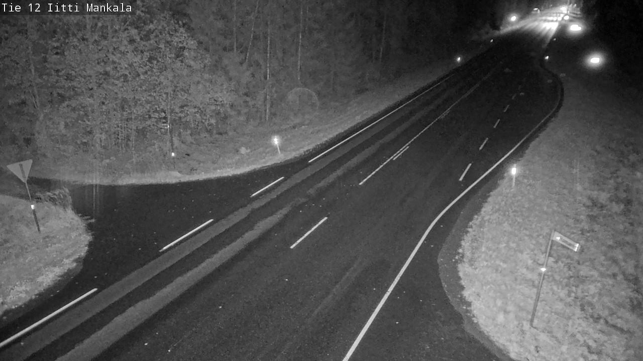 Weather Camera Image Road 12 Iitti, Mankala, Iitti, Päijät-Häme