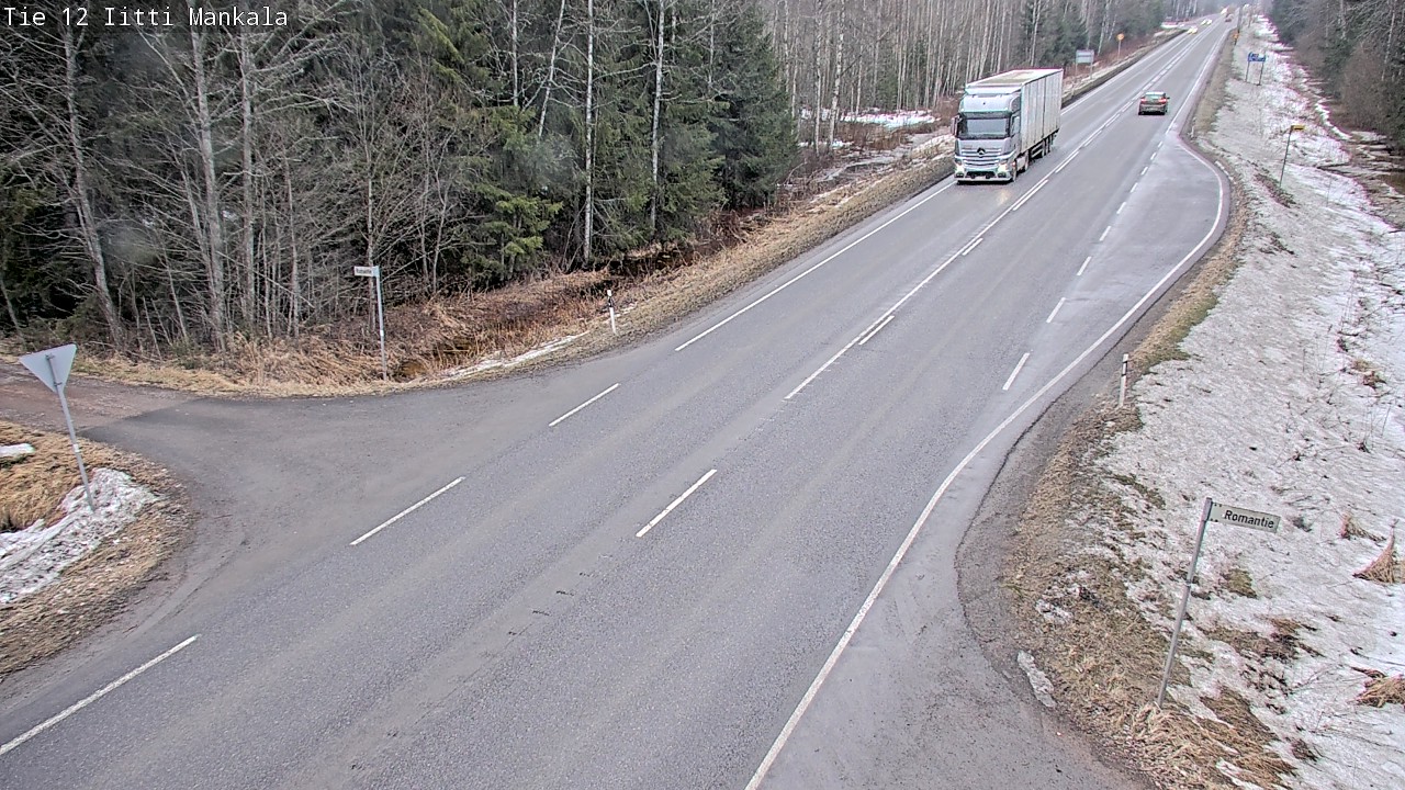 Weather Camera Image Väg 12 Itis, Mankala, Iitti, Päijät-Häme