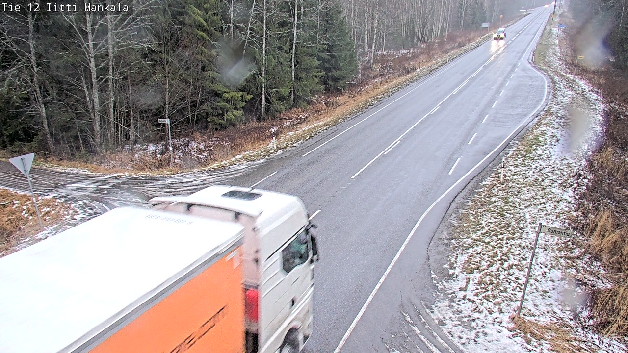 Weather Camera Image Road 12 Iitti, Mankala, Iitti, Päijät-Häme