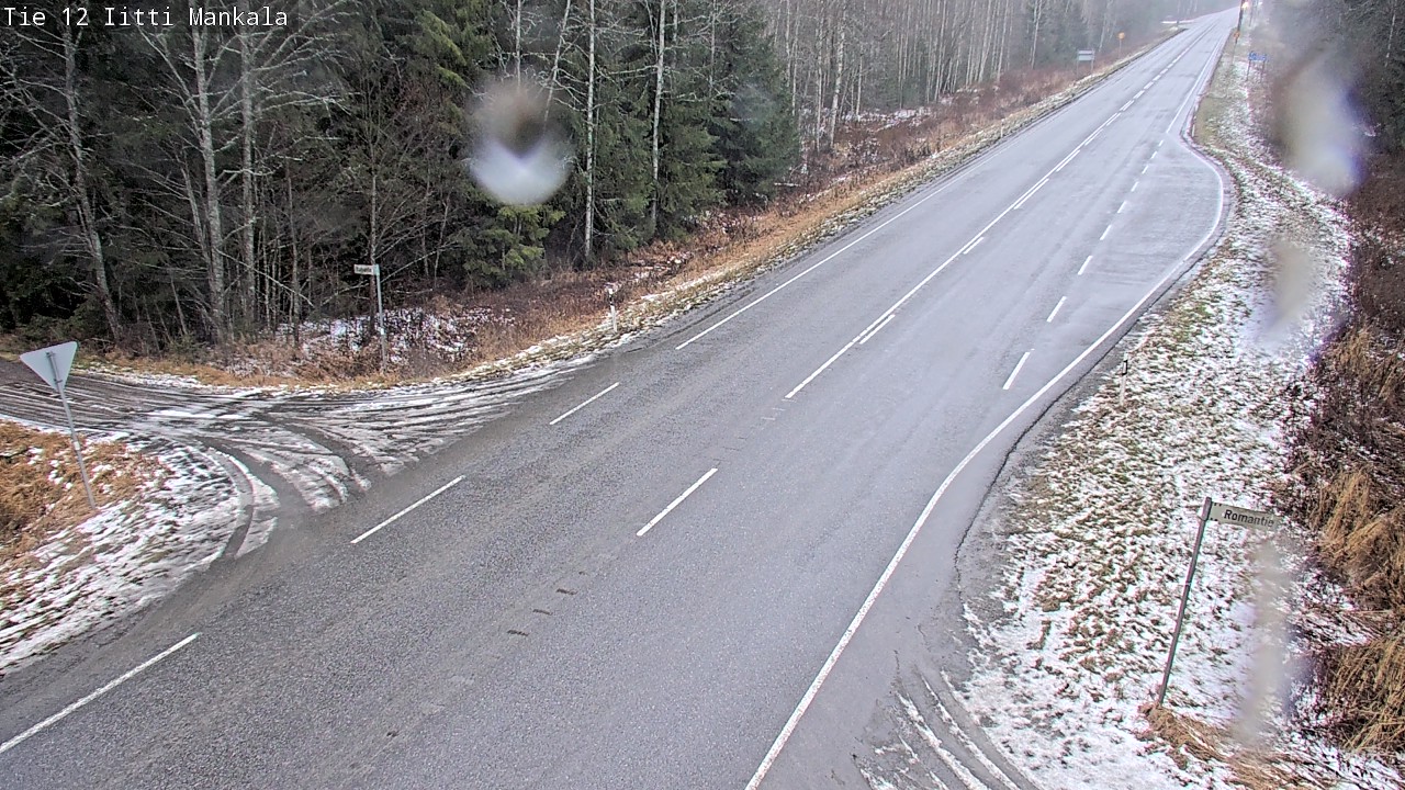 Weather Camera Image Road 12 Iitti, Mankala, Iitti, Päijät-Häme