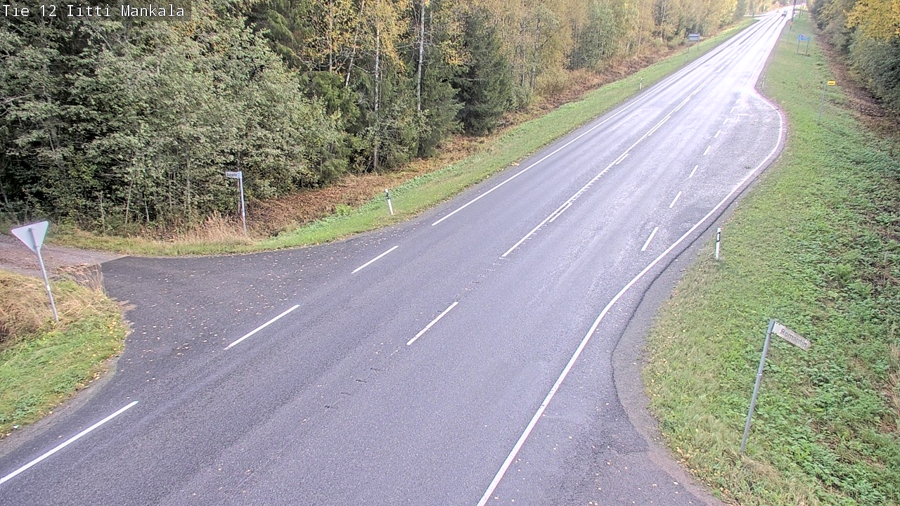 Weather Camera Image Road 12 Iitti, Mankala, Iitti, Päijät-Häme