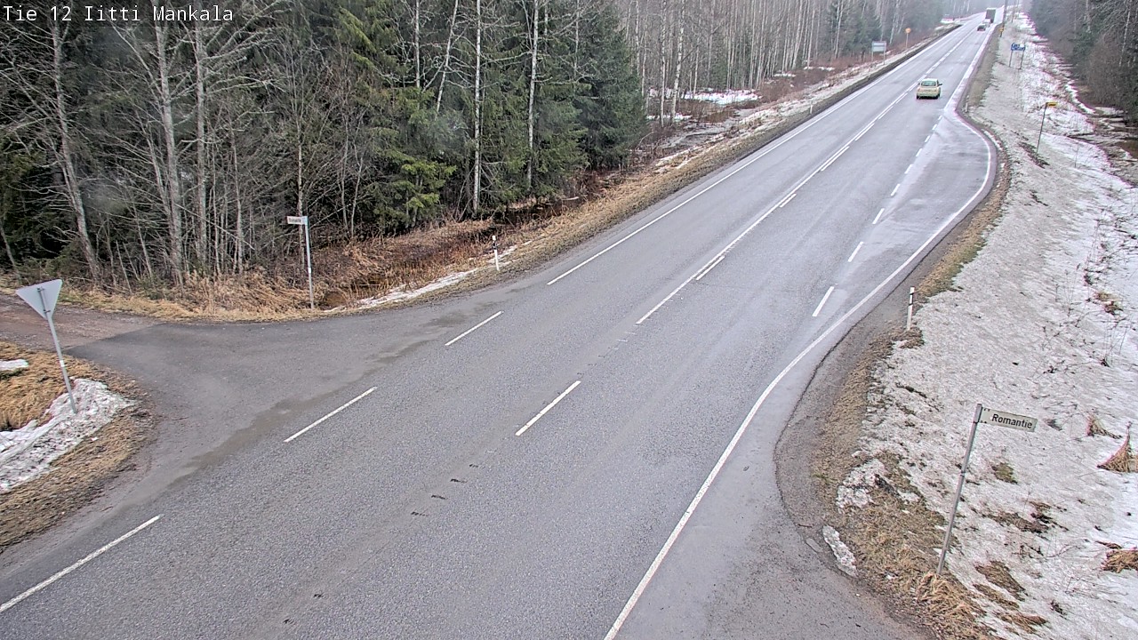 Weather Camera Image Road 12 Iitti, Mankala, Iitti, Päijät-Häme