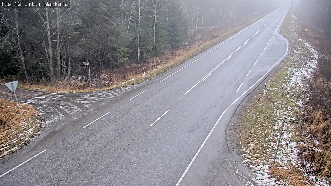 Weather Camera Image Väg 12 Itis, Mankala, Iitti, Päijät-Häme