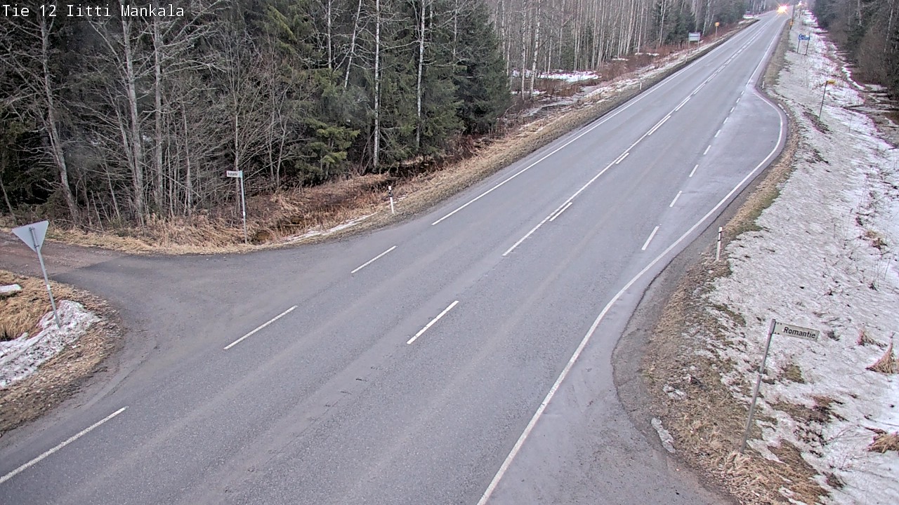 Weather Camera Image Väg 12 Itis, Mankala, Iitti, Päijät-Häme