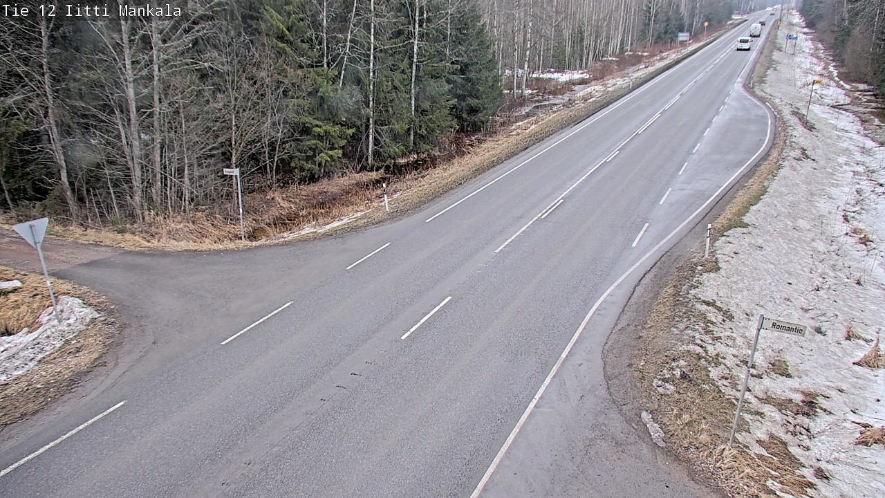 Weather Camera Image Road 12 Iitti, Mankala, Iitti, Päijät-Häme