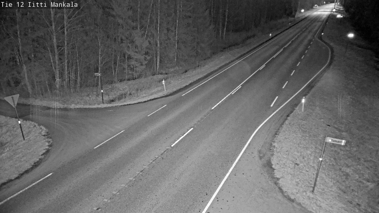 Weather Camera Image Road 12 Iitti, Mankala, Iitti, Päijät-Häme