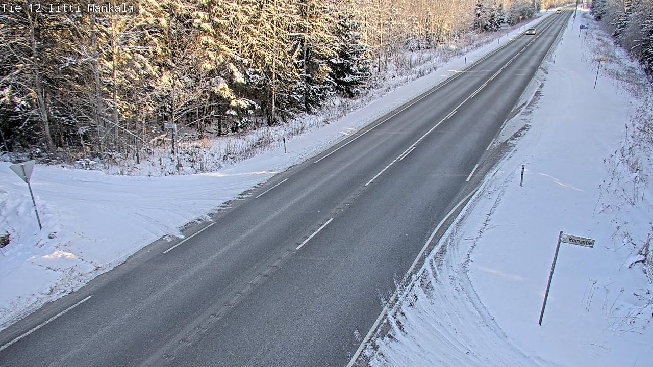 Weather Camera Image Road 12 Iitti, Mankala, Iitti, Päijät-Häme