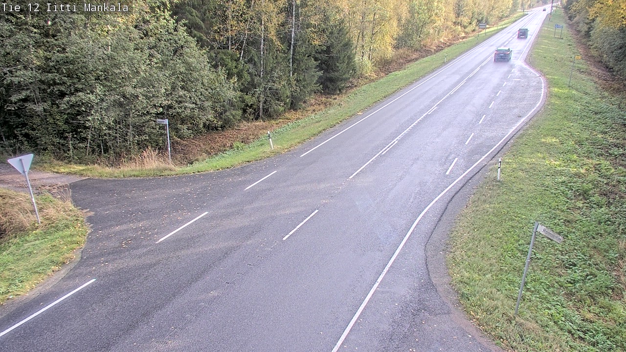 Weather Camera Image Road 12 Iitti, Mankala, Iitti, Päijät-Häme