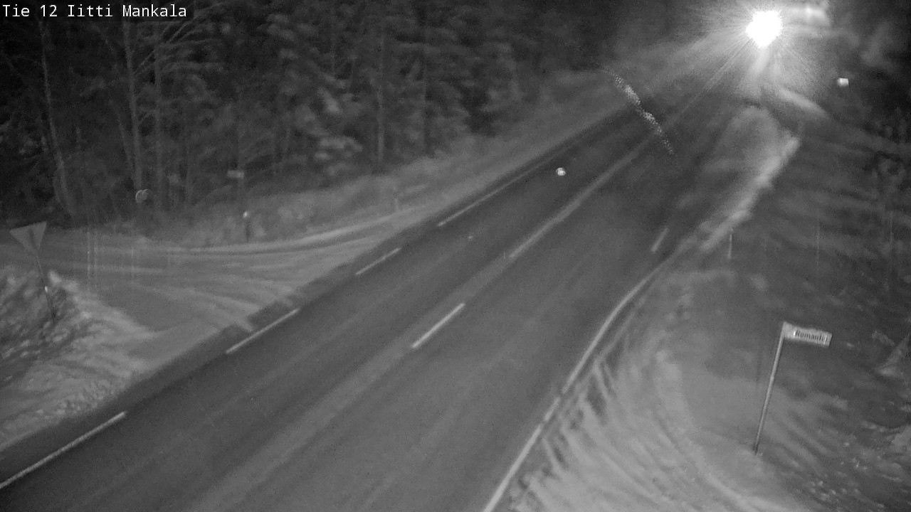 Weather Camera Image Road 12 Iitti, Mankala, Iitti, Päijät-Häme