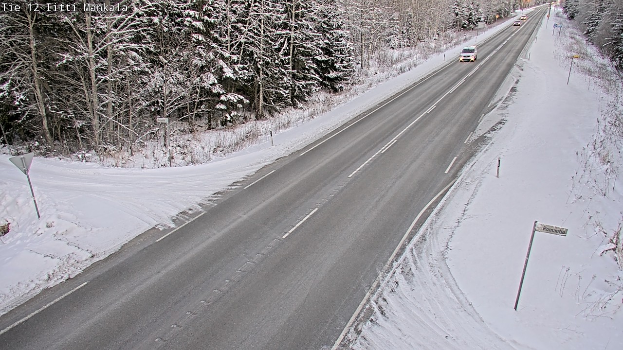 Weather Camera Image Road 12 Iitti, Mankala, Iitti, Päijät-Häme