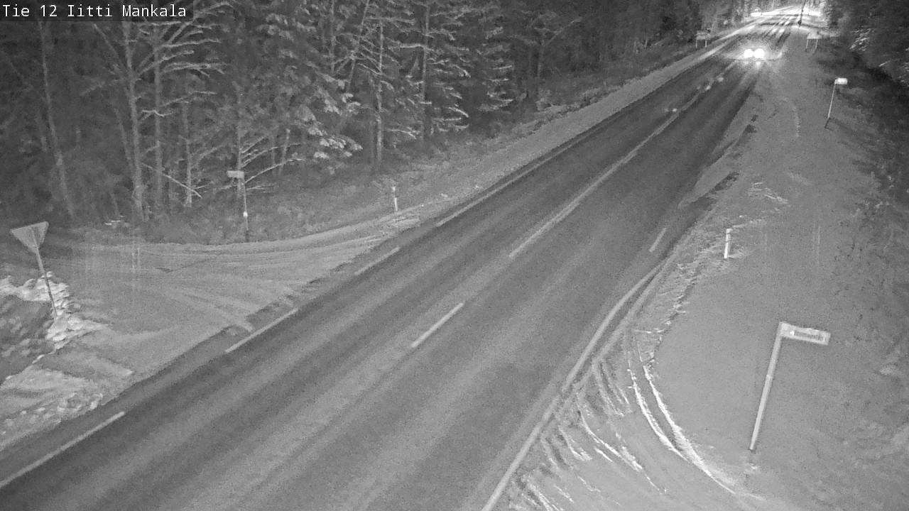 Weather Camera Image Road 12 Iitti, Mankala, Iitti, Päijät-Häme