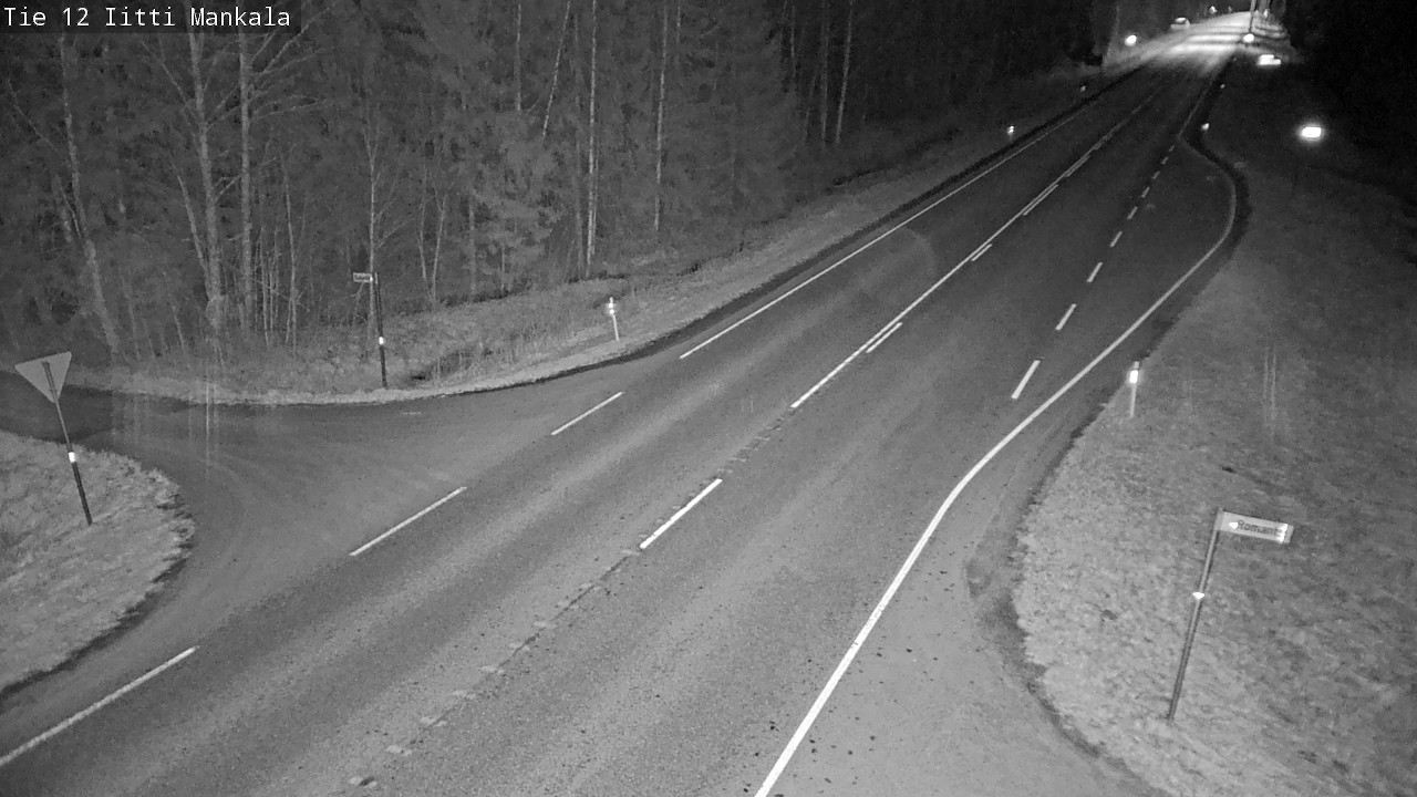 Weather Camera Image Road 12 Iitti, Mankala, Iitti, Päijät-Häme