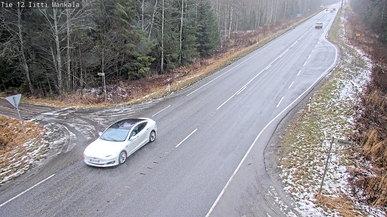 Weather Camera Image Road 12 Iitti, Mankala, Iitti, Päijät-Häme
