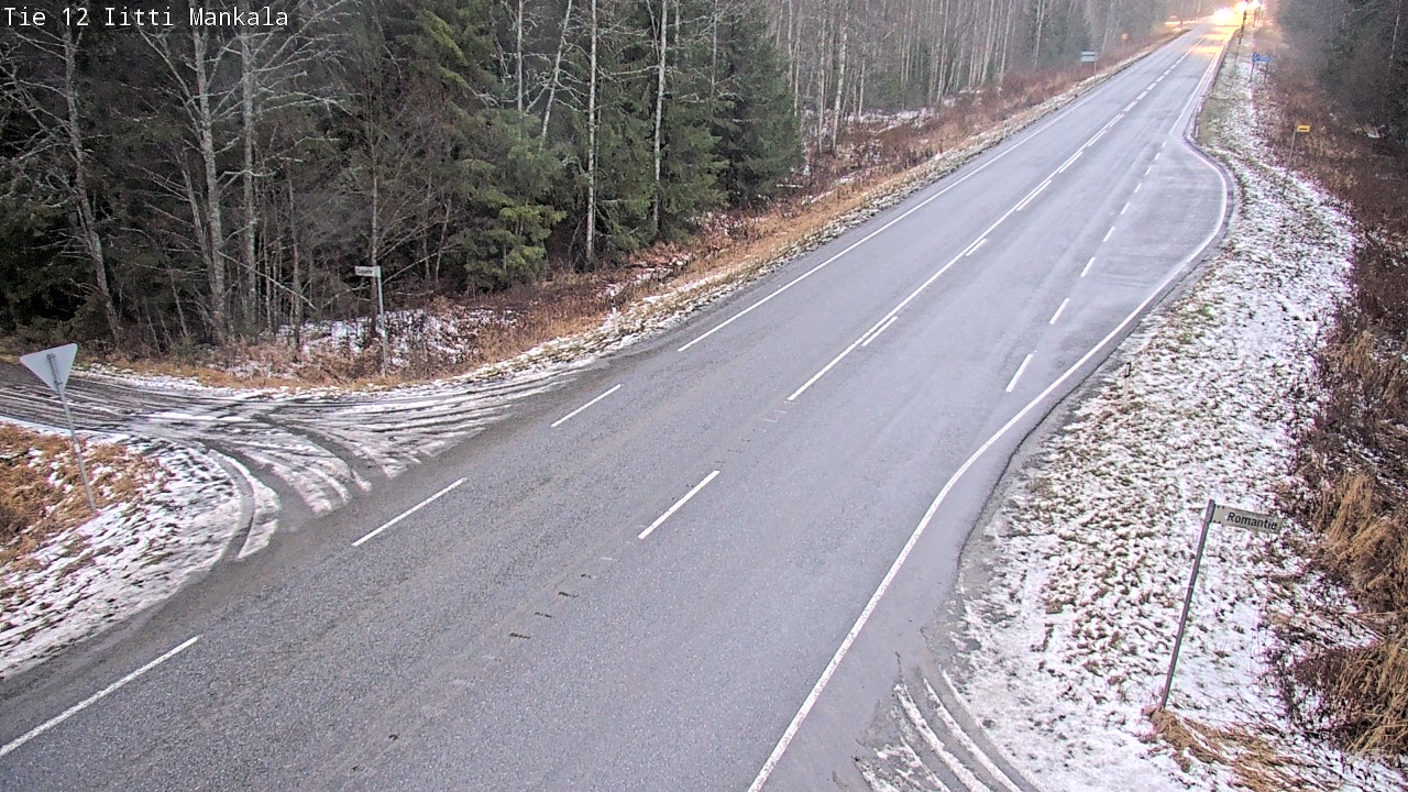 Weather Camera Image Road 12 Iitti, Mankala, Iitti, Päijät-Häme