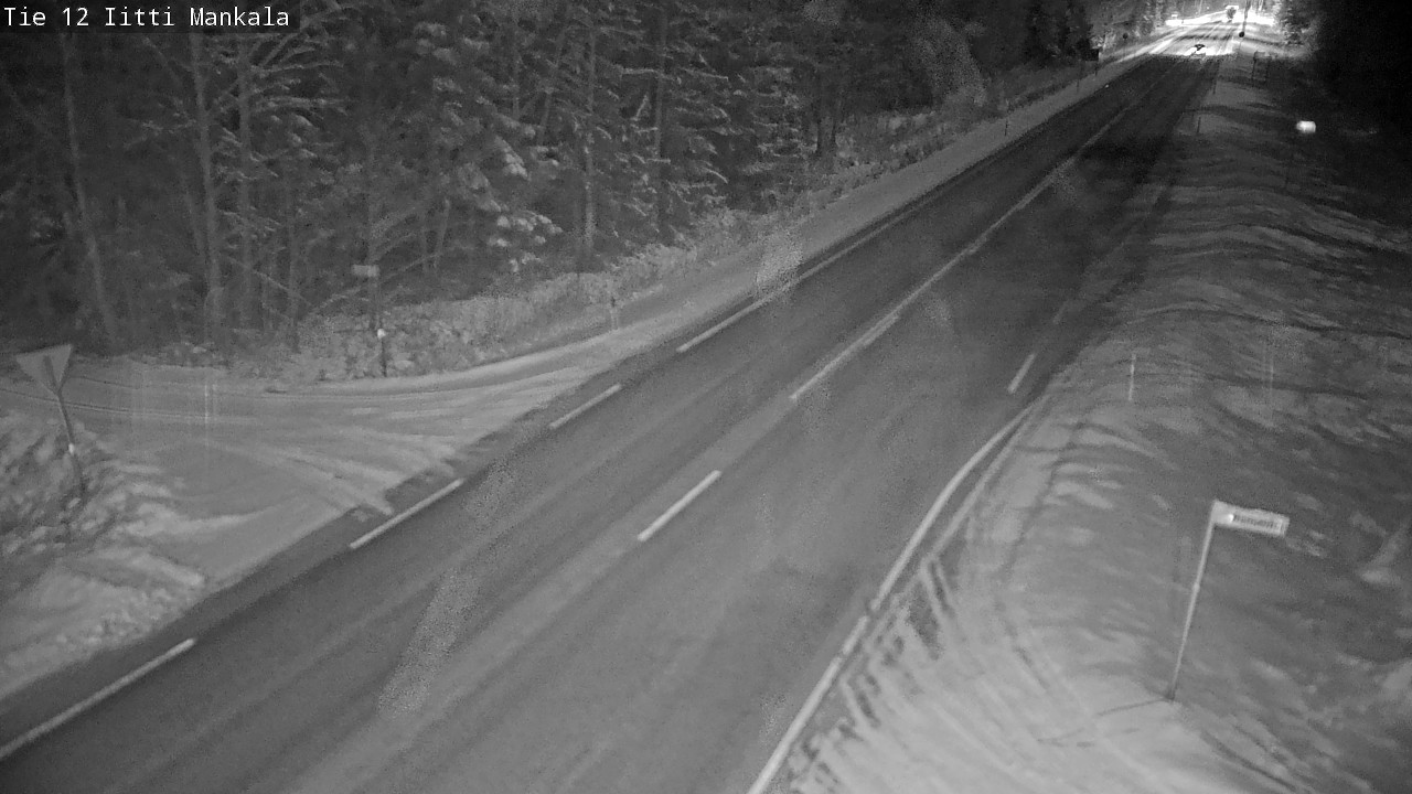 Weather Camera Image Road 12 Iitti, Mankala, Iitti, Päijät-Häme