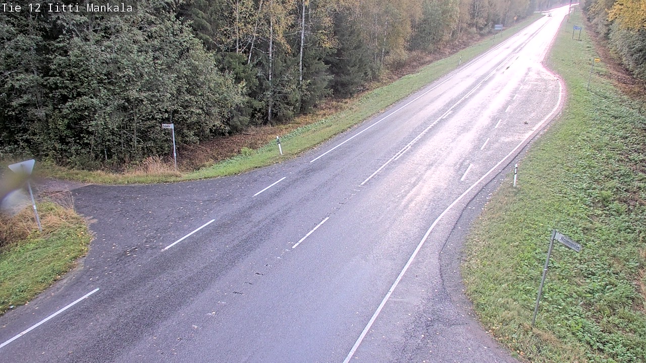 Weather Camera Image Road 12 Iitti, Mankala, Iitti, Päijät-Häme