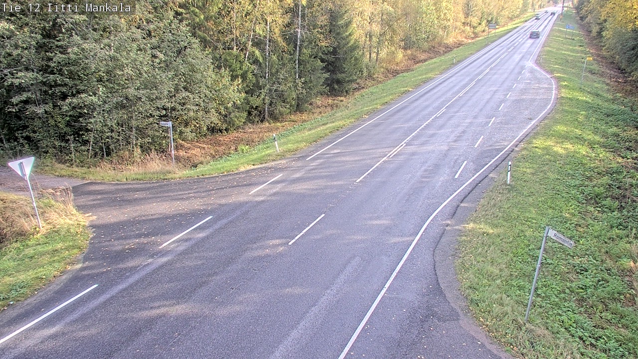 Weather Camera Image Road 12 Iitti, Mankala, Iitti, Päijät-Häme