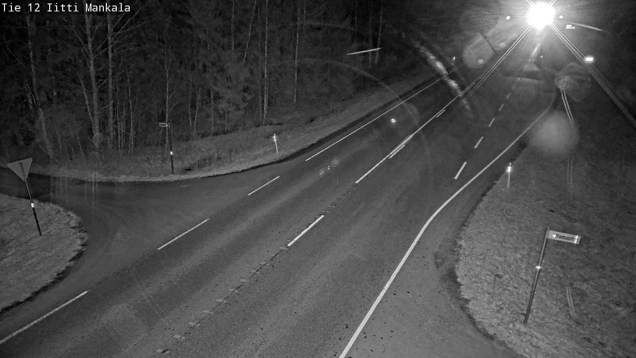 Weather Camera Image Road 12 Iitti, Mankala, Iitti, Päijät-Häme