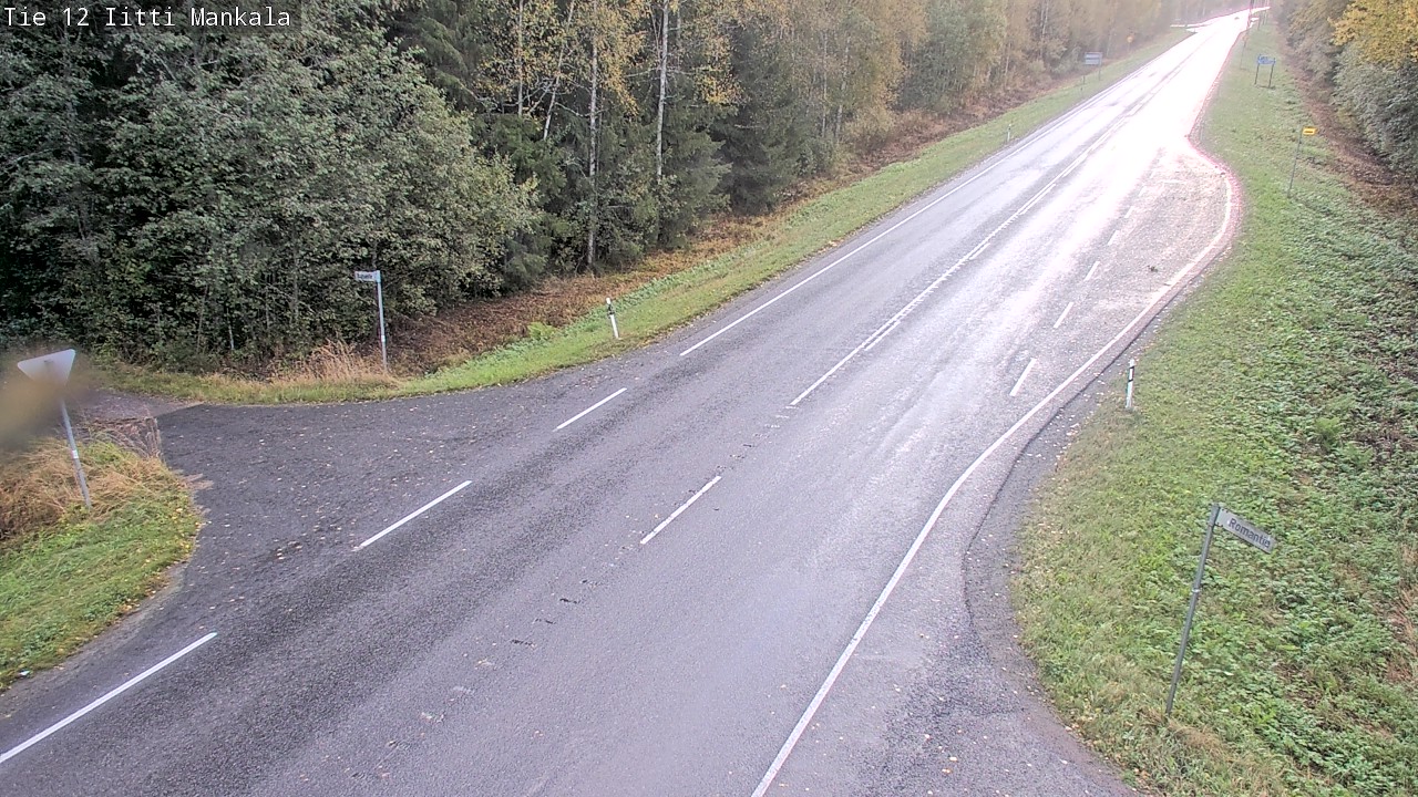 Weather Camera Image Road 12 Iitti, Mankala, Iitti, Päijät-Häme
