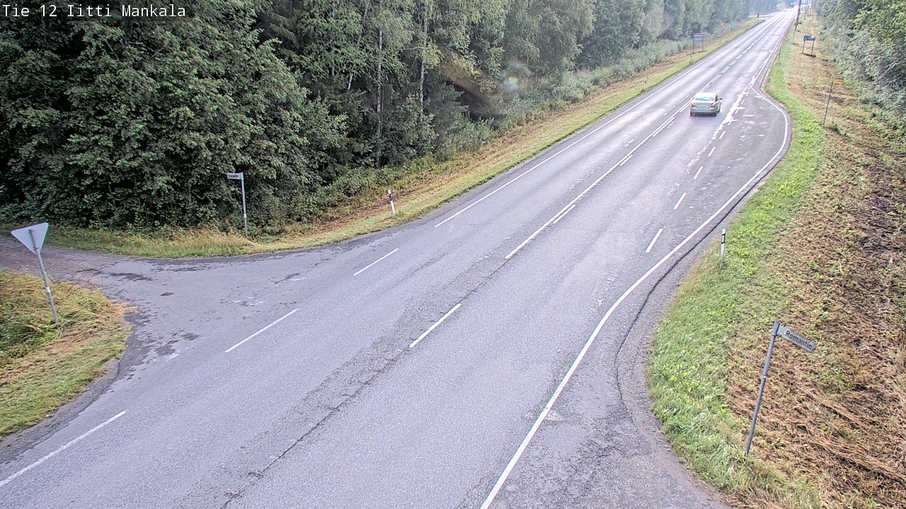 Weather Camera Image Väg 12 Itis, Mankala, Iitti, Päijät-Häme