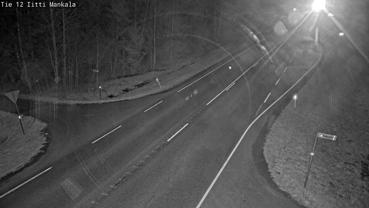 Weather Camera Image Road 12 Iitti, Mankala, Iitti, Päijät-Häme