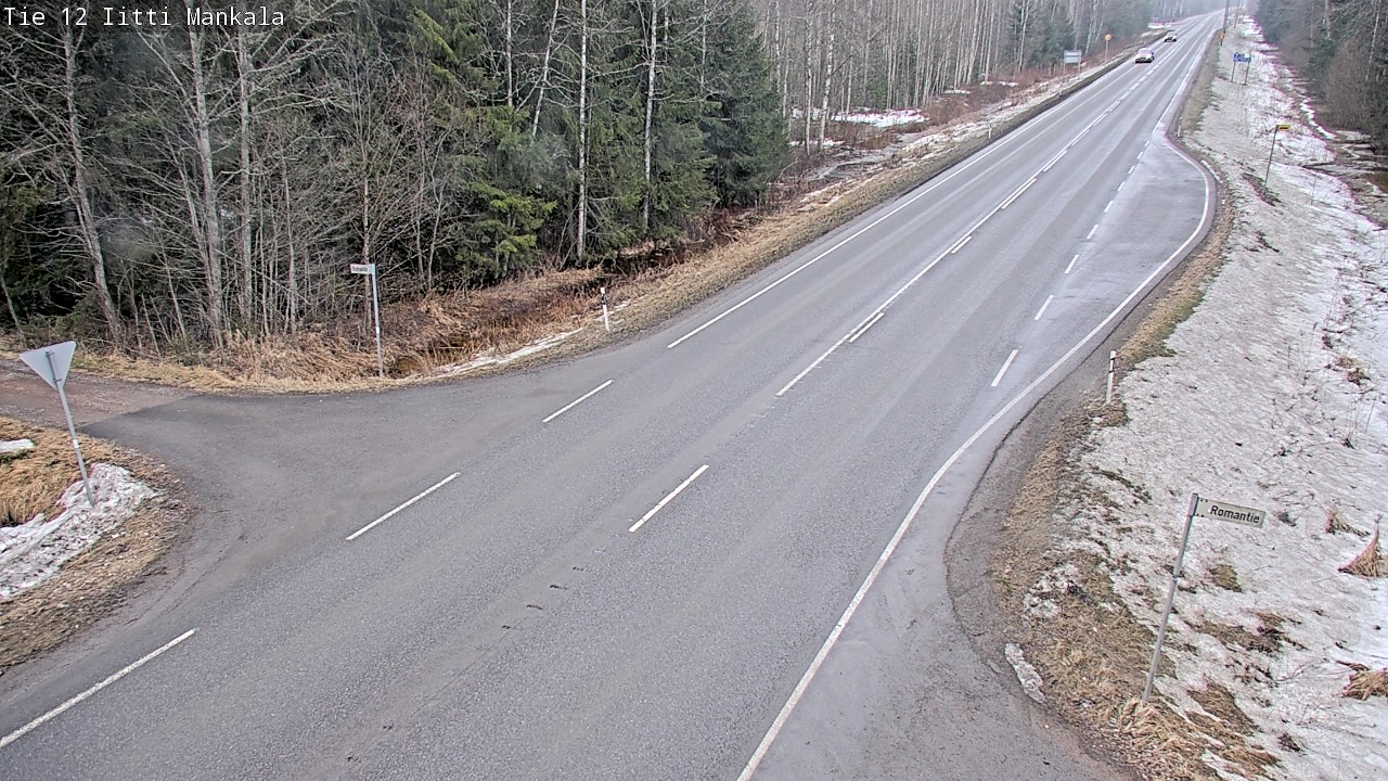 Weather Camera Image Road 12 Iitti, Mankala, Iitti, Päijät-Häme