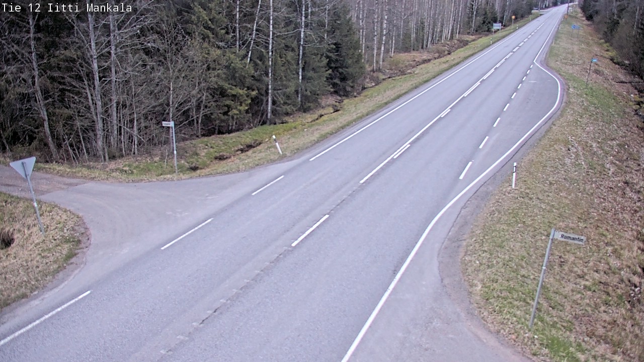 Weather Camera Image Road 12 Iitti, Mankala, Iitti, Päijät-Häme