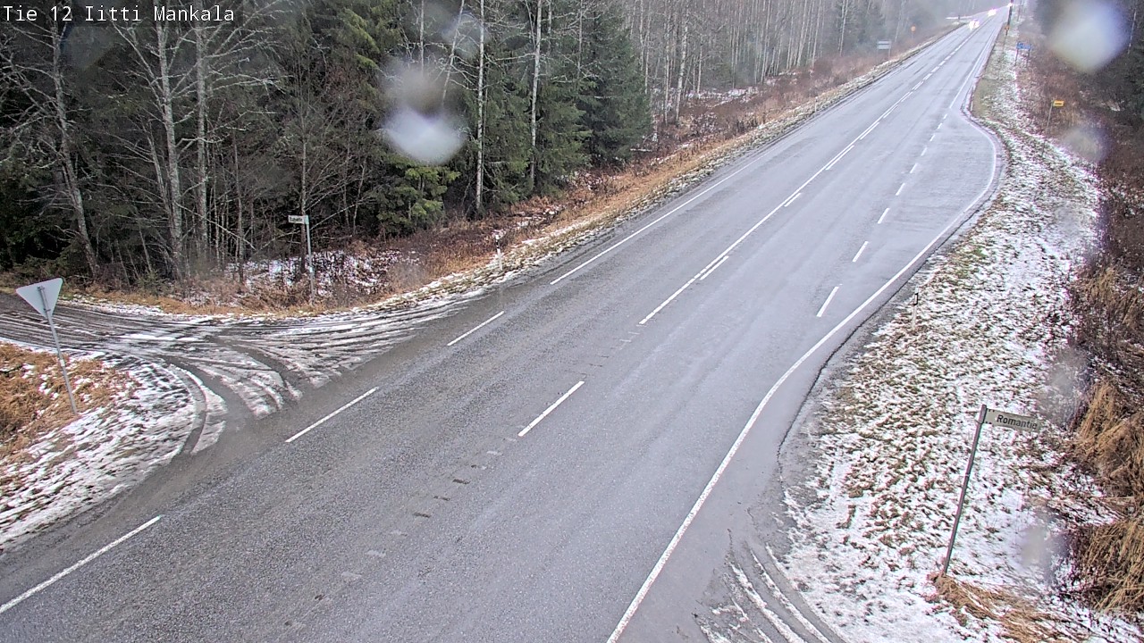 Weather Camera Image Road 12 Iitti, Mankala, Iitti, Päijät-Häme