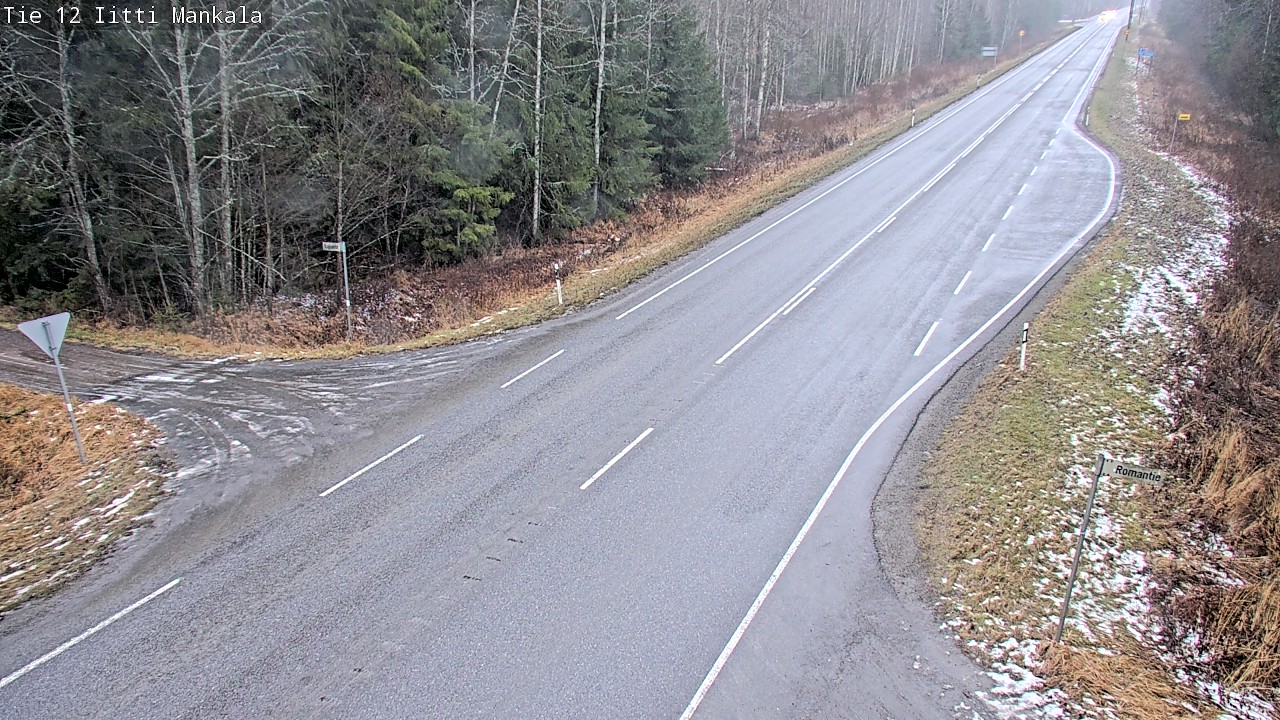 Weather Camera Image Väg 12 Itis, Mankala, Iitti, Päijät-Häme