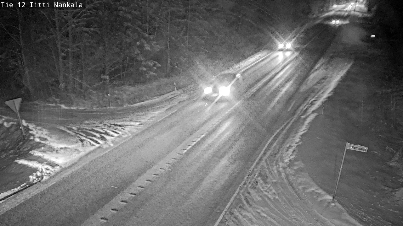 Weather Camera Image Road 12 Iitti, Mankala, Iitti, Päijät-Häme
