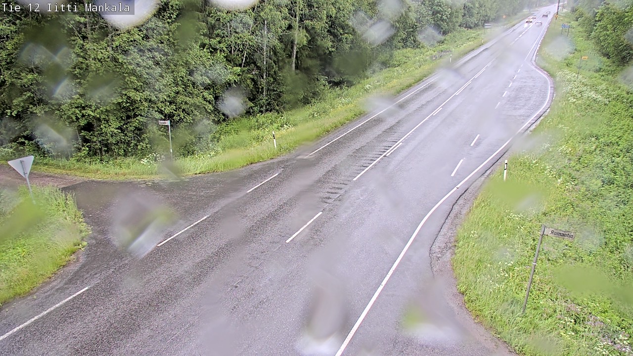 Weather Camera Image Road 12 Iitti, Mankala, Iitti, Päijät-Häme