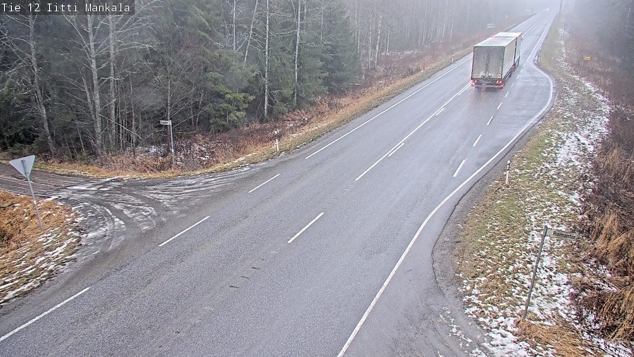 Weather Camera Image Väg 12 Itis, Mankala, Iitti, Päijät-Häme