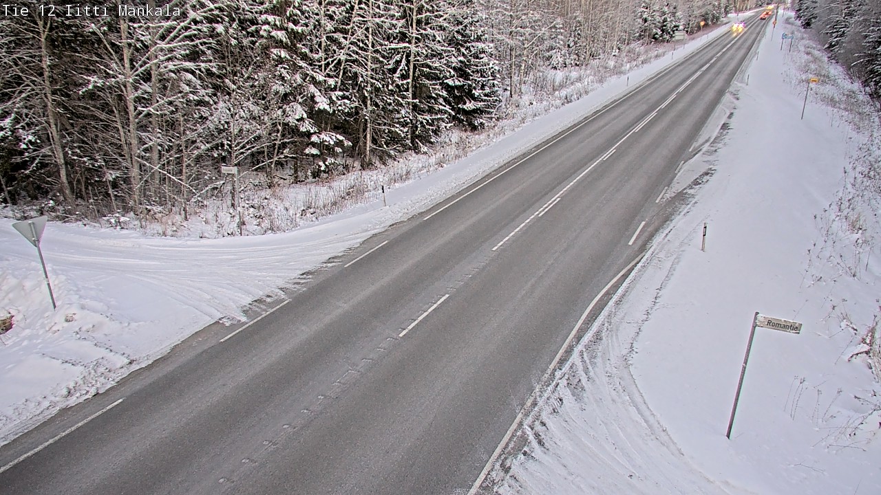 Weather Camera Image Road 12 Iitti, Mankala, Iitti, Päijät-Häme