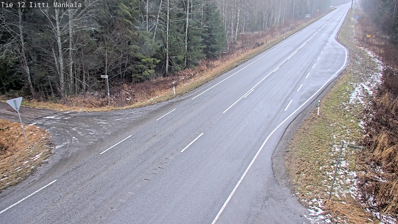 Weather Camera Image Väg 12 Itis, Mankala, Iitti, Päijät-Häme