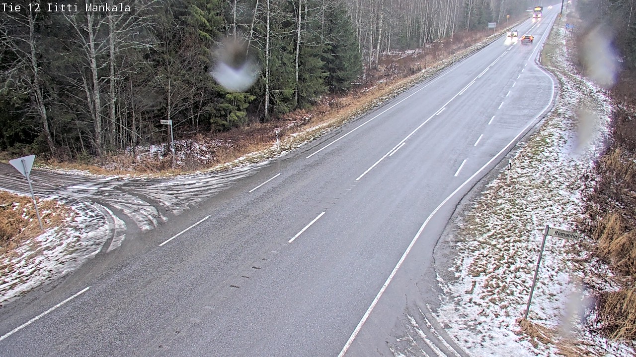 Weather Camera Image Road 12 Iitti, Mankala, Iitti, Päijät-Häme