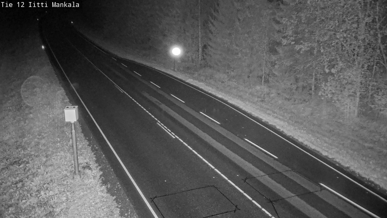 Weather Camera Image Road 12 Iitti, Mankala, Iitti, Päijät-Häme