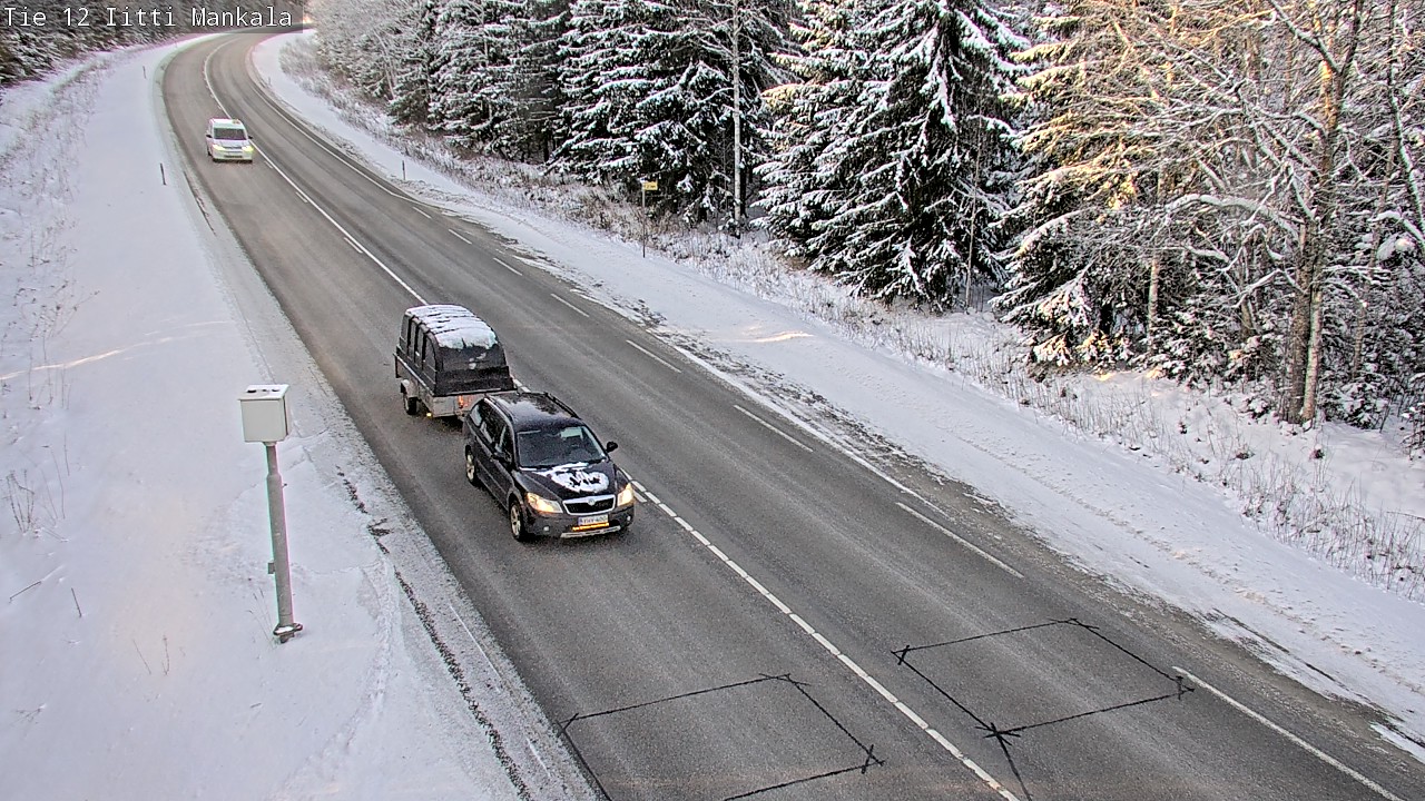 Weather Camera Image Road 12 Iitti, Mankala, Iitti, Päijät-Häme