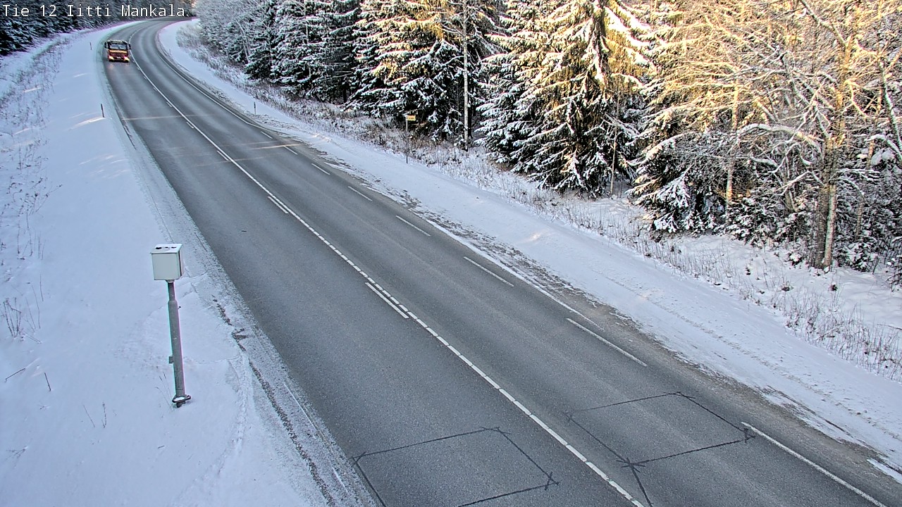 Weather Camera Image Road 12 Iitti, Mankala, Iitti, Päijät-Häme
