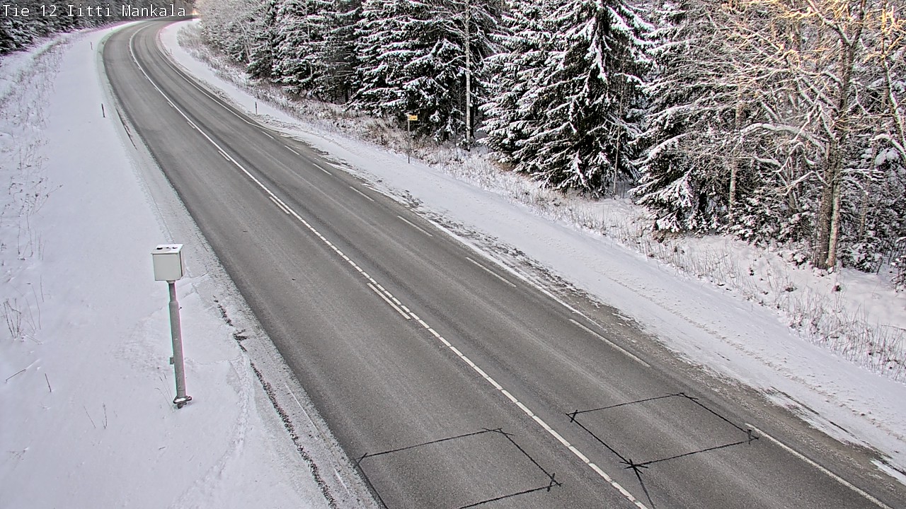 Weather Camera Image Road 12 Iitti, Mankala, Iitti, Päijät-Häme