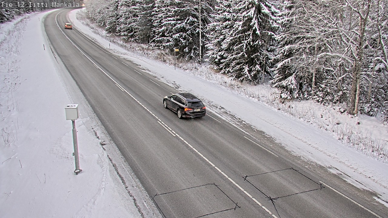 Weather Camera Image Road 12 Iitti, Mankala, Iitti, Päijät-Häme