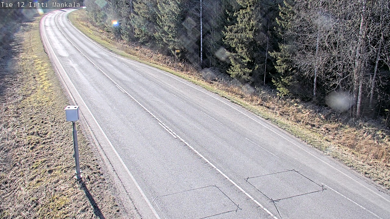 Weather Camera Image Väg 12 Itis, Mankala, Iitti, Päijät-Häme